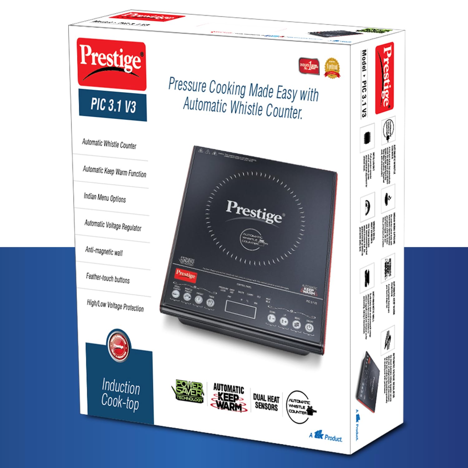 Prestige PIC 3.1 V3 2000 Watts Induction Cooktop